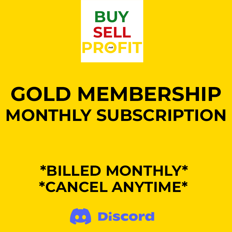 GOLD MEMBERSHIP MONTHLY SUBSCRIPTION